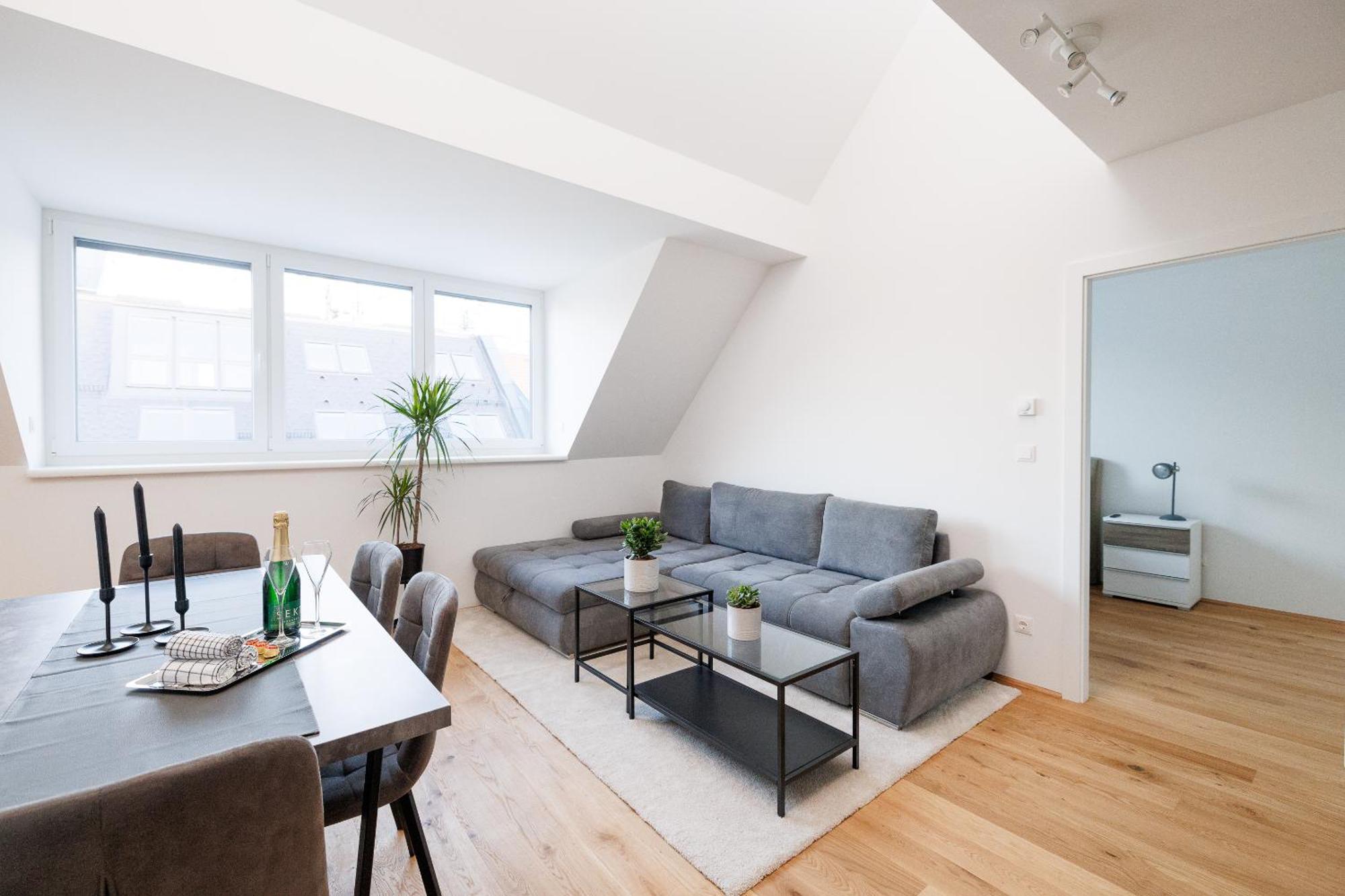 Symphony Apartments 41 - Modern Loft With Terrace And Grill In Central Location Відень Екстер'єр фото